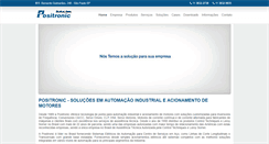 Desktop Screenshot of positronic.com.br