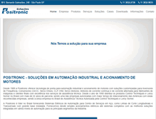 Tablet Screenshot of positronic.com.br